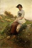 The Shepherdess-Henri Paul Perrault-Framed Giclee Print