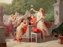 Blowing Bubbles, 1883-Henri Pierre Picou-Framed Giclee Print