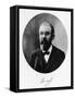 Henri Poincare (B/W Photo)-French Photographer-Framed Stretched Canvas