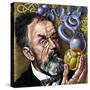 Henri Poincare, French Mathematician-Bill Sanderson-Stretched Canvas