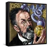 Henri Poincare, French Mathematician-Bill Sanderson-Framed Stretched Canvas