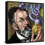 Henri Poincare, French Mathematician-Bill Sanderson-Framed Stretched Canvas