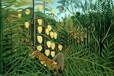 In a Tropical Forest-Henri Rousseau-Framed Stretched Canvas