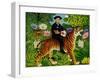 Henri Rousseau's Dream, 1997-Frances Broomfield-Framed Giclee Print