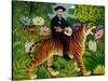 Henri Rousseau's Dream, 1997-Frances Broomfield-Stretched Canvas