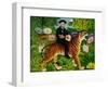 Henri Rousseau's Dream, 1997-Frances Broomfield-Framed Giclee Print