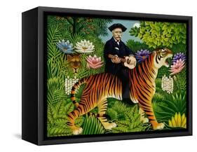 Henri Rousseau's Dream, 1997-Frances Broomfield-Framed Stretched Canvas