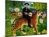 Henri Rousseau's Dream, 1997-Frances Broomfield-Mounted Giclee Print