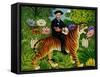 Henri Rousseau's Dream, 1997-Frances Broomfield-Framed Stretched Canvas