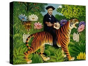 Henri Rousseau's Dream, 1997-Frances Broomfield-Stretched Canvas