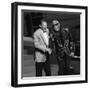 Henri Salvador and Ray Charles at the "Victoires De La Musique", France-DR-Framed Premium Photographic Print