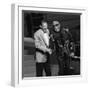 Henri Salvador and Ray Charles at the "Victoires De La Musique", France-DR-Framed Premium Photographic Print