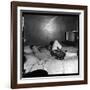 Henri Salvador with His Guitar-Therese Begoin-Framed Photographic Print