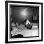 Henri Salvador with His Guitar-Therese Begoin-Framed Photographic Print