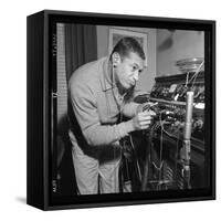Henri Salvador-DR-Framed Stretched Canvas