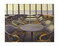 Beach with Armchairs, 2009-Henri Sarla-Framed Art Print