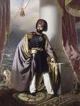 Mahmud II, sultan ottoman en 1808 (1784-1839)-Henri Schlesinger-Framed Giclee Print