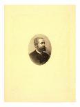 Gaston Tissandier, French Balloonist, Bust-Length Oval Portrait-Henri Thiriat-Giclee Print
