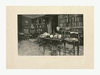 Gaston Tissandier, French Balloonist, Seated at a Desk in His Study-Henri Thiriat-Giclee Print