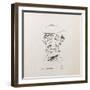 Henri Toulouse-Lautrec. Self Portrait.-Henri de Toulouse-Lautrec-Framed Giclee Print