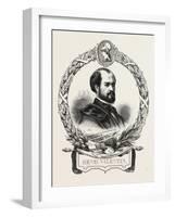 Henri Valentin 10 January 1820 in Allarmont (Vosges) and Died the 11 August 1855 in Strasbourg (Bas-null-Framed Giclee Print