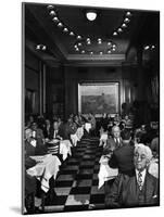 Henrici's, Chicago's Oldest Restaurant, Had Decorations and Superior Food, Filling with Politicians-Wallace Kirkland-Mounted Photographic Print