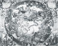 A New Land and Water Map of the Entire Earth, 1630-Henricus Hondius-Giclee Print