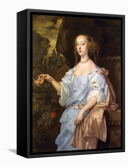 Henrietta Boyle, Countess of Rochester, C1660S-Peter Lely-Framed Stretched Canvas