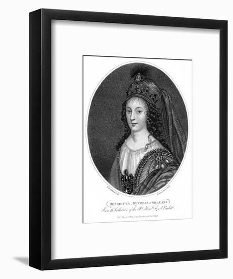 Henrietta D'Orleans-Gianbattista Cipriani-Framed Art Print