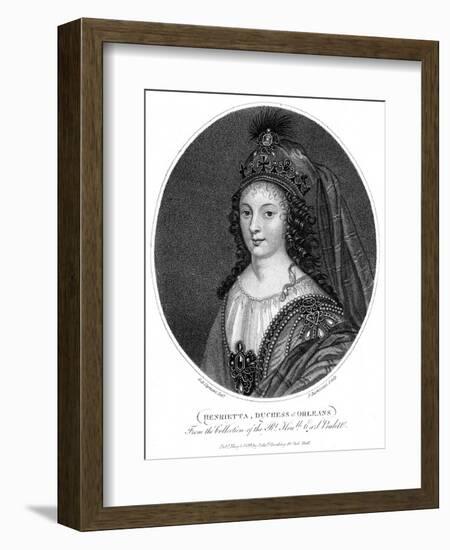 Henrietta D'Orleans-Gianbattista Cipriani-Framed Art Print