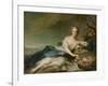 Henrietta Maria of France (1606-69) as Flora, 1742-Jean-Marc Nattier-Framed Giclee Print