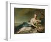 Henrietta Maria of France (1606-69) as Flora, 1742-Jean-Marc Nattier-Framed Giclee Print