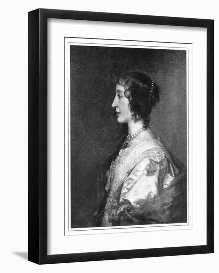 Henrietta Maria of France (1609-166), 1899-Hanfstaengel-Framed Giclee Print