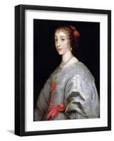 Henrietta-Maria of France-Sir Anthony Van Dyck-Framed Giclee Print