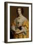 Henrietta Maria, Queen of Charles I (1609-1680), 1609-80 (Oil on Canvas)-Adriaen Hanneman-Framed Giclee Print