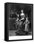 Henrietta of Orleans, Daughter of Charles I, 19th Century-H Bourne-Framed Stretched Canvas