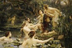 Hylas and the Water Nymphs-Henrietta Rae-Giclee Print