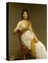 Henriette Verniac, Nee Henriette Delacroix, Sister of Eugene Delacroix-Jacques-Louis David-Stretched Canvas