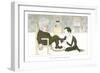 Henrik Ibsen, Receiving Mr William Archer in Audience, 1904-Max Beerbohm-Framed Giclee Print