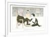 Henrik Ibsen, Receiving Mr William Archer in Audience, 1904-Max Beerbohm-Framed Giclee Print