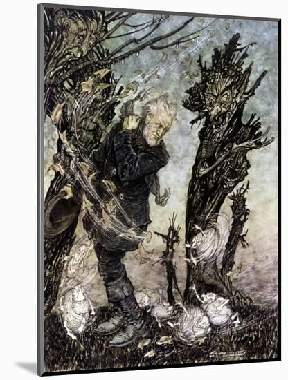 Henrik Ibsen 's Peer-Arthur Rackham-Mounted Giclee Print