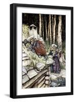 Henrik Ibsen 's Peer-Arthur Rackham-Framed Giclee Print