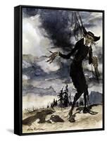 Henrik Ibsen 's Peer-Arthur Rackham-Framed Stretched Canvas