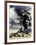 Henrik Ibsen 's Peer-Arthur Rackham-Framed Giclee Print