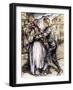 Henrik Ibsen 's Peer-Arthur Rackham-Framed Giclee Print