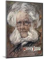 Henrik Ibsen-Nico Jungman-Mounted Art Print