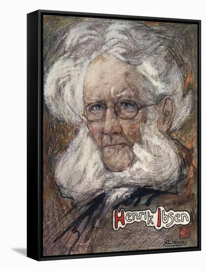 Henrik Ibsen-Nico Jungman-Framed Stretched Canvas