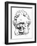 Henrik Ibsen-Félix Vallotton-Framed Giclee Print