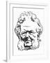 Henrik Ibsen-Félix Vallotton-Framed Giclee Print