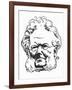 Henrik Ibsen-Félix Vallotton-Framed Giclee Print